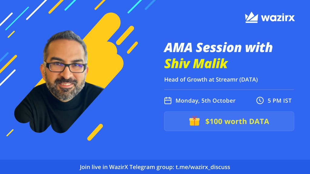 AMA with Shiv Malik, Head of Growth at Streamr