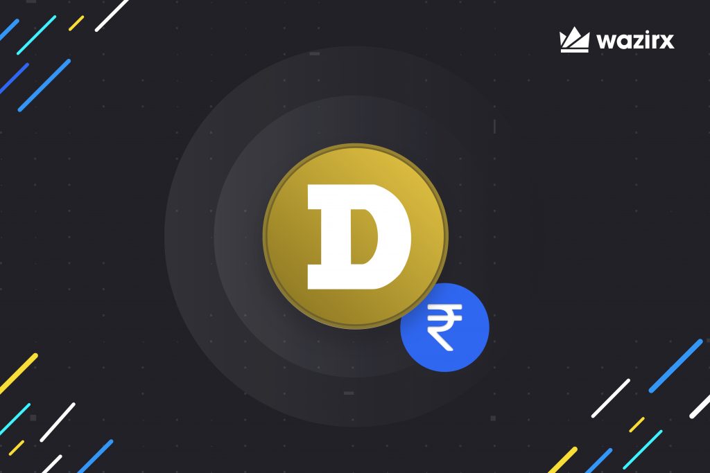 DOGE/INR trading on WazirX