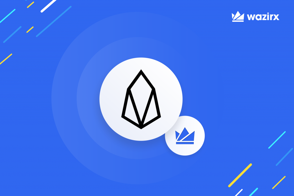 EOS/WRX trading on WazirX
