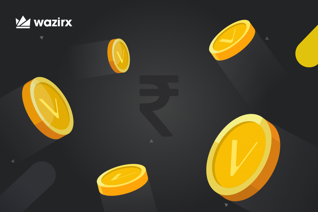 VET/INR trading on WazirX