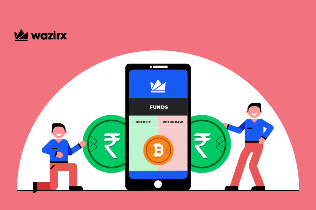 How to deposit and withdraw crypto on WazirX?