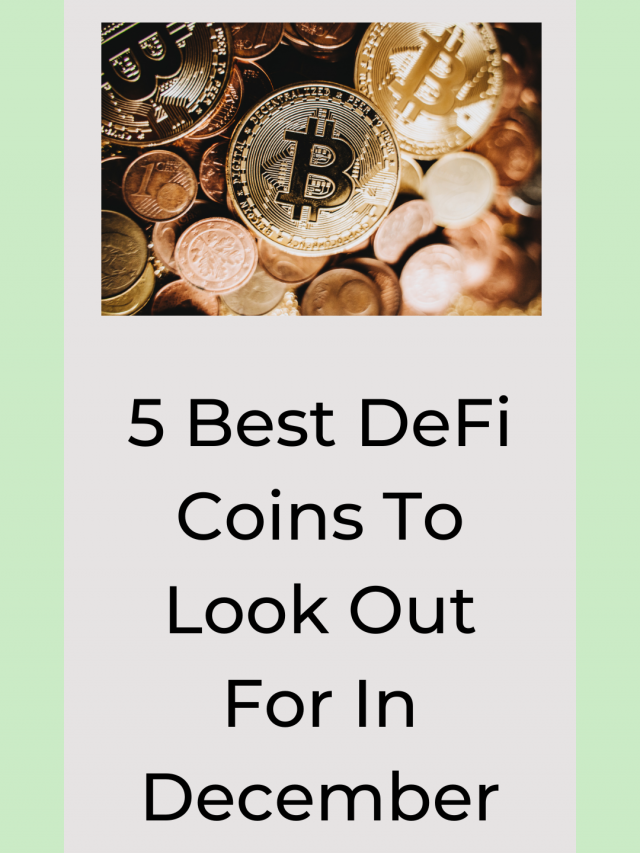 DeFi coins for Dec 2022