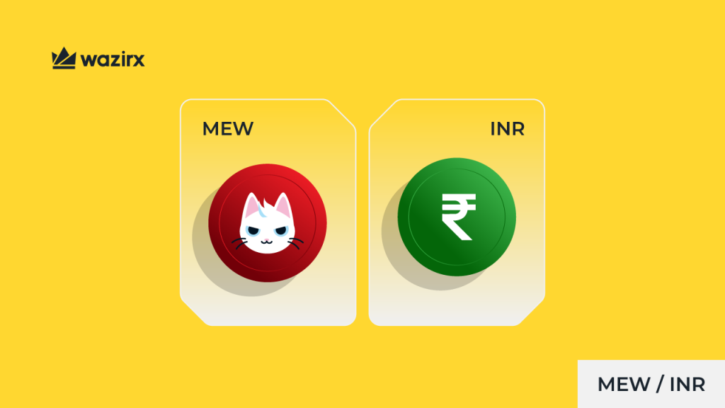 Buy MEW at WazirX