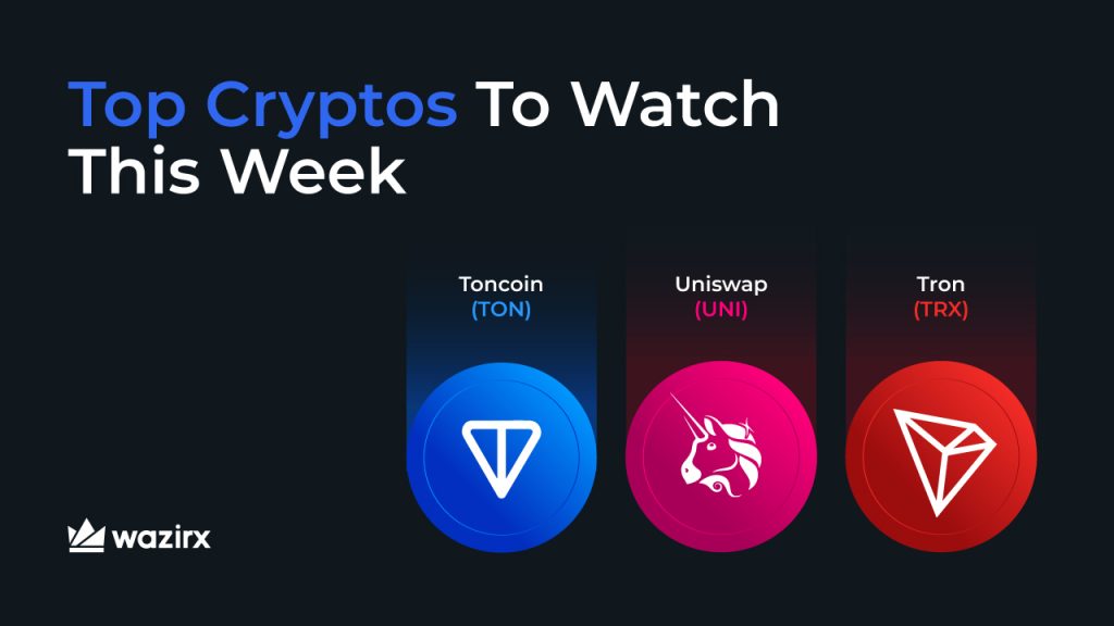 top cryptos to warcg this week