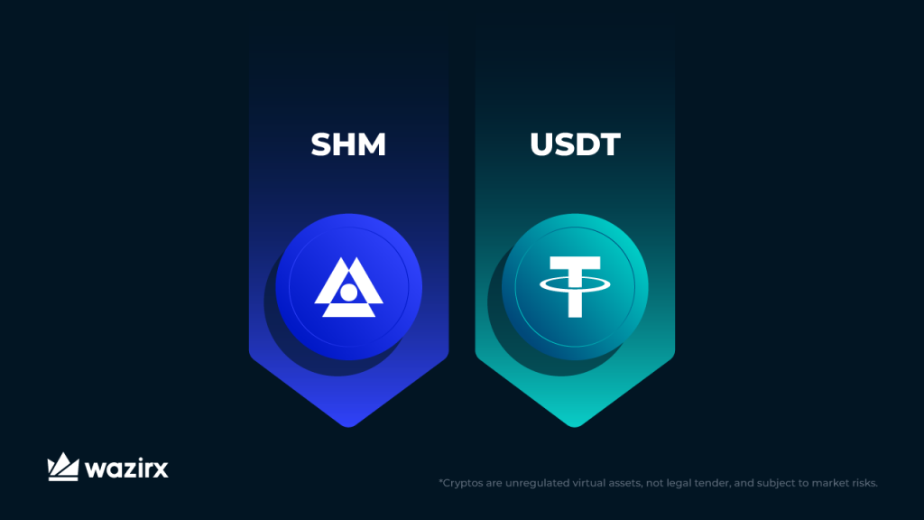 Buy SHM on WazirX